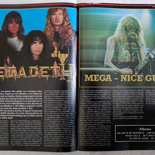 Metal Attack Thrash Special Magazine July 1990 used
