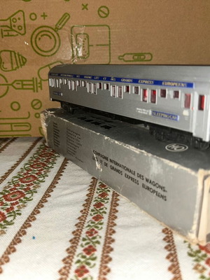 Kleinbahn wagon 387 used, compatible with Piko Roco Fleischmann tracks