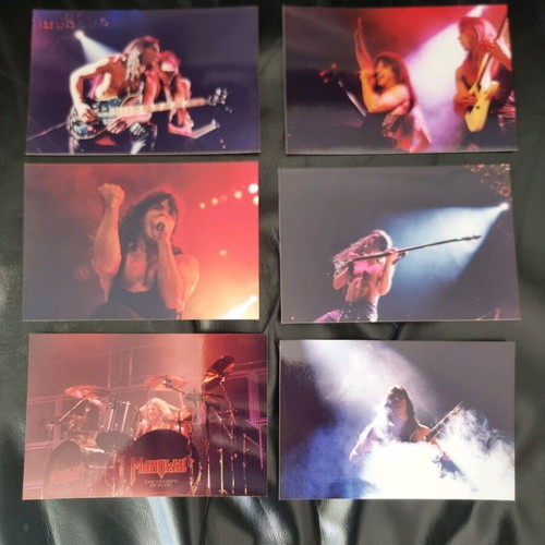 Manowar photos like new, set of 10 professional photos Athens 1992