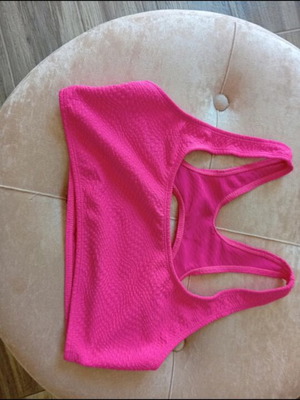 Swimwear bustier new, pink, size medium