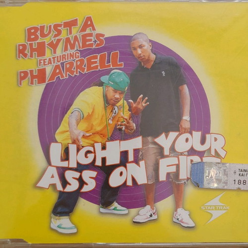 Busta Rhymes Light Your Ass On Fire CD Single hip-hop