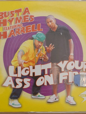 Busta Rhymes Light Your Ass On Fire CD Single hip-hop