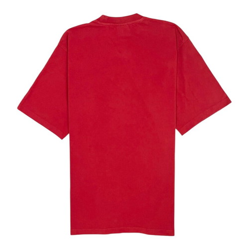 Adidas vintage men's T-shirt 2000s, red, XL