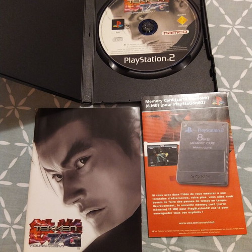 Tekken Tag Tournament PlayStation 2 game used, Greek manual