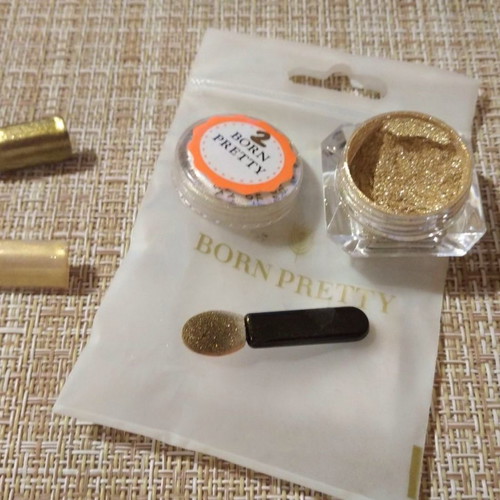 Born Pretty No - 2 Mirror Effect Nail Powder for Manicure and Pedicure New