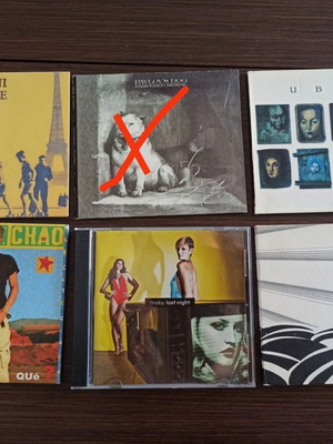 Pack of 5 music CDs like new, rock
