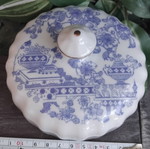 Vintage ανταλλακτικό καπάκι πορσελάνης China Blau μεταχειρισμένο