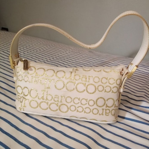 Rocco Barocco handbag white like new