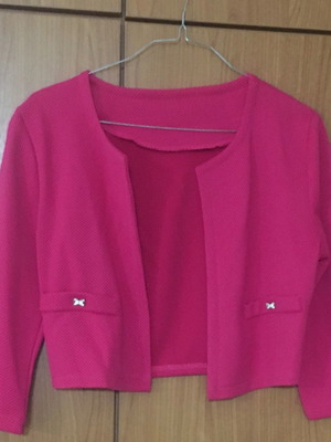 Fuchsia bolero size M like new