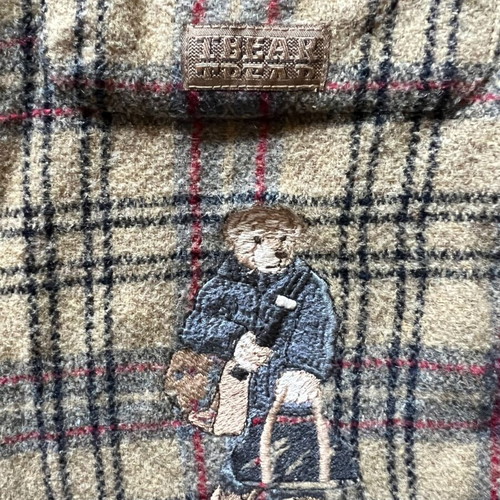 Winter wool blend shirt for boys, size 6 years