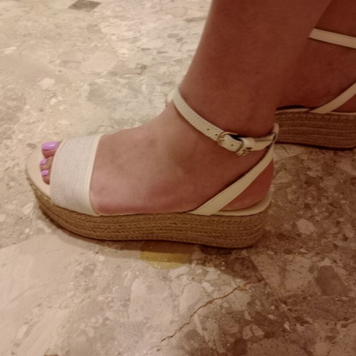 Tommy Hilfiger espadrilles like new, size 40, white beige