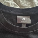 H&M men's black T-shirt size S