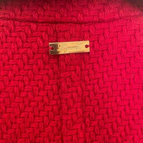Lynne coat used, red, size L