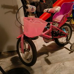 Children's bicycle with training wheels