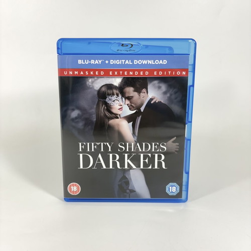 Fifty Shades Darker Unmasked Extended Edition Blu-ray like new with English subtitles