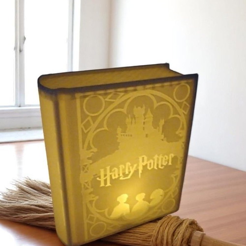 Magic Book Light 3D Printed Fan Art from Harry Potter world new
