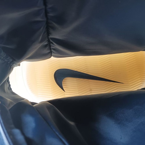 Nike backpack with hard base, blue