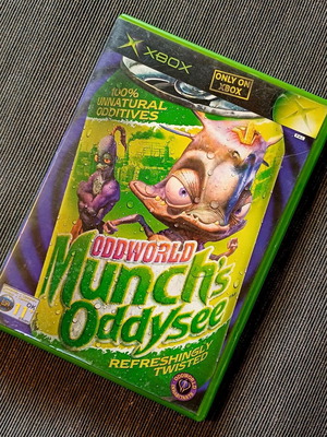 Oddworld Munch's Odysee Xbox μεταχειρισμένο, πλήρες και σε πολύ καλή κατάσταση