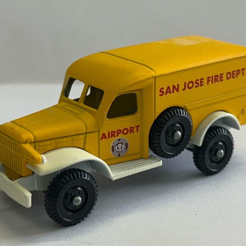 Lledo 1986 Dodge 4x4 San Jose Fire Dept 1942 new