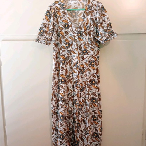 Sfera maxi floral dress used, viscose, size L