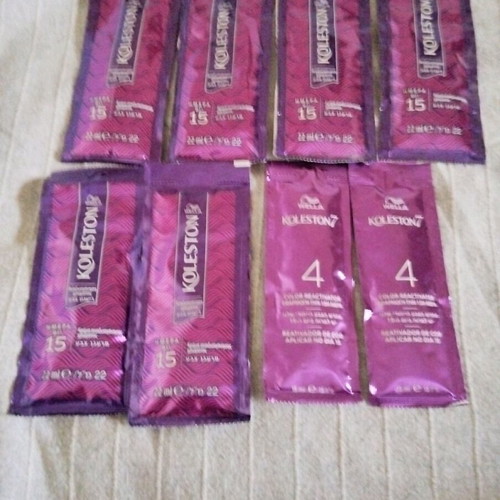 Koleston 8 pieces color revitalizing creams new