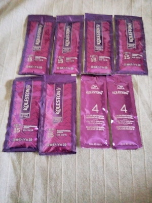 Koleston 8 pieces color revitalizing creams new