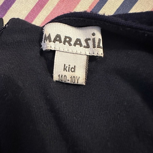 Marasil formal dress blue with sequins size 140 like new