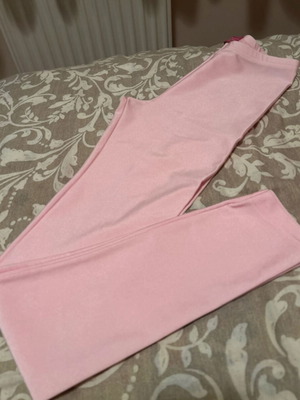 Leggings like new, soft pink, size S-M