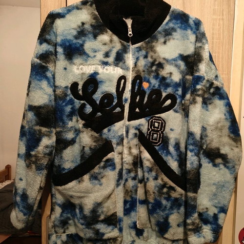 Women's Flufy Fleece tracksuit set size Large/XL multicolor like new