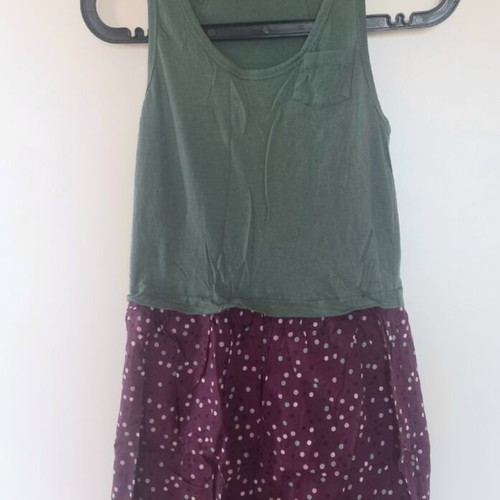 Mini Dress NiceThings like new, size S, green and purple