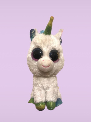 Ty fluffy unicorn like new
