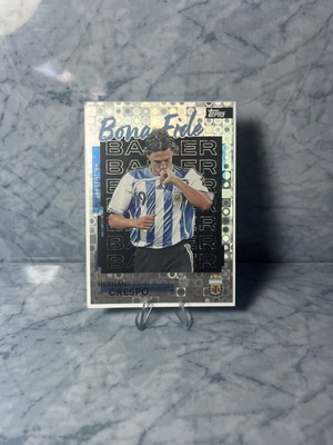 Topps Team Set Argentina Hernán Crespo Banger Silver Wave