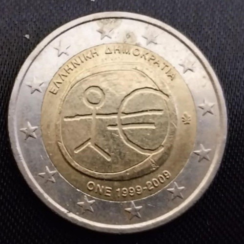 Greek commemorative 2 euro coins set of 12, like new