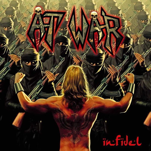 At War Infidel 2024 limited edition coloured vinyl LP new with poster