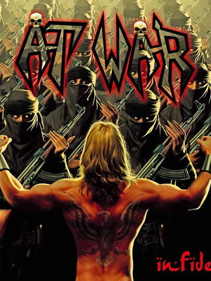 At War Infidel 2024 limited edition coloured vinyl LP καινούργιο με πόστερ