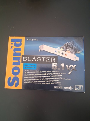 Creative Sound Blaster 5.1 VX PCI κάρτα ήχου σαν καινούργιο