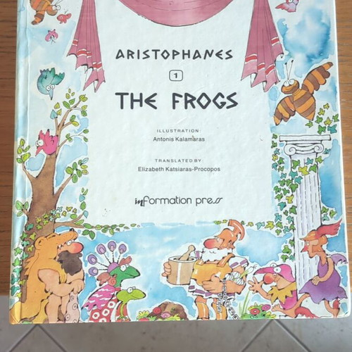 Aristophanes The Frogs kids book used, in English
