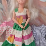 Vintage Plagonna Greek Doll Susi Style with 3 Outfits like new
