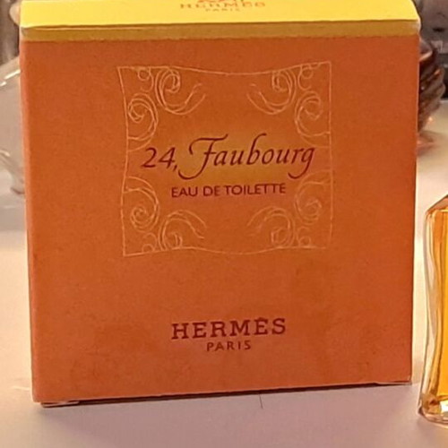 Hermès 24 Faubourg perfume miniature, vintage, new