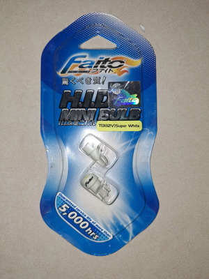 LED HID T10 bulbs new set in 3 colors