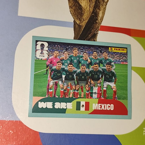 We Are Mexico World Cup 2026 Panini stickers new