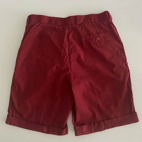 Lacoste women's burgundy bermuda shorts like new size 42