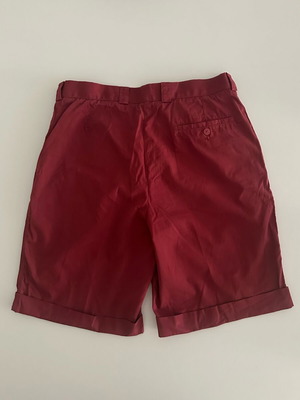 Lacoste women's burgundy bermuda shorts like new size 42