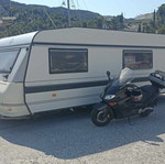 Hobby Prestige Caravan 9 Meters Fully Equipped in Excellent Condition