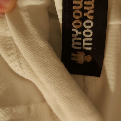 White mymoo bermuda shorts S like new