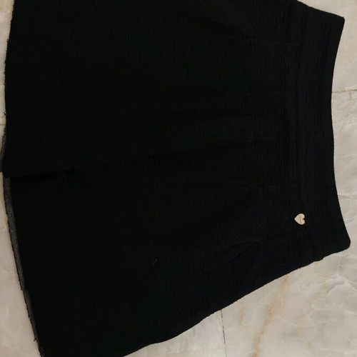 Lynne mini skirt black A-line like new