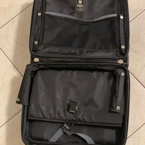Τσάντα πιλότου Samsonite σαν καινούργια, μαύρη με ρόδες και τηλεσκοπικό χερούλι