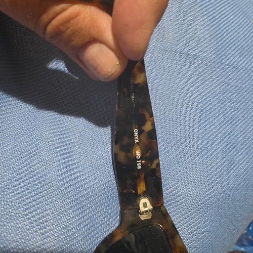 Vintage Onyx WO 798 tortoise sunglasses
