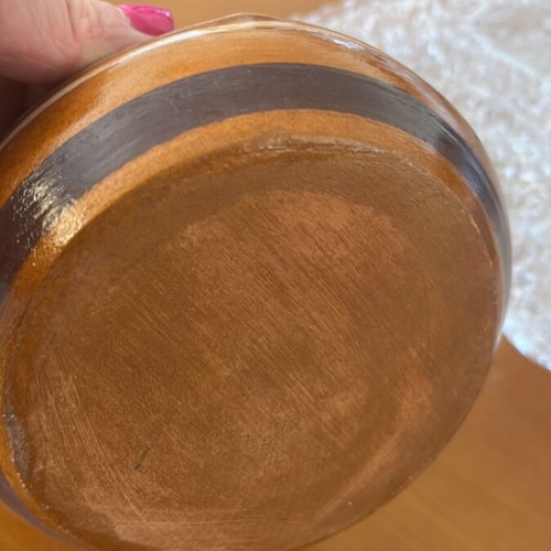 Souvenir ashtray with old Greek mansion design, new