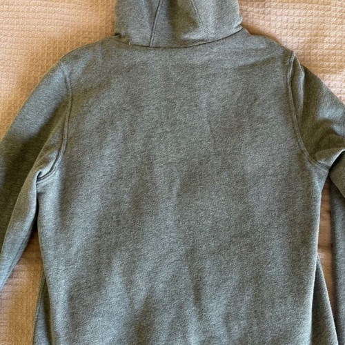Abercrombie & Fitch women's grey hoodie jacket, size M